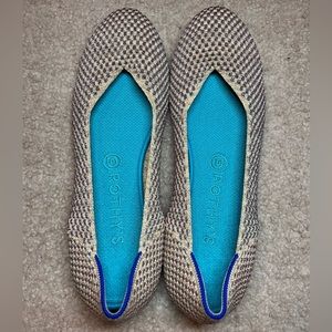 Rothy's Gold Metallic Multi Flat